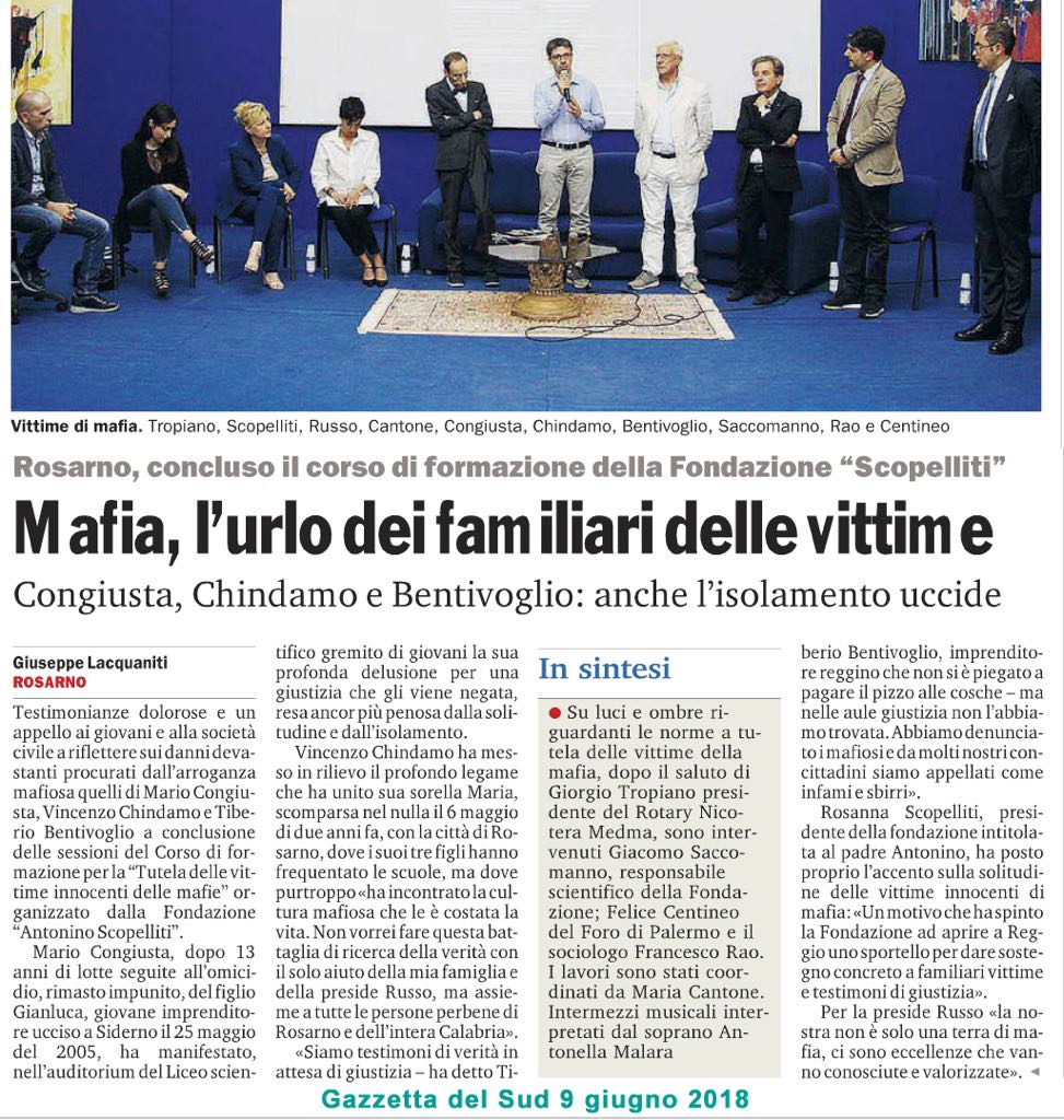 Mafia, l'urlo dei familiari