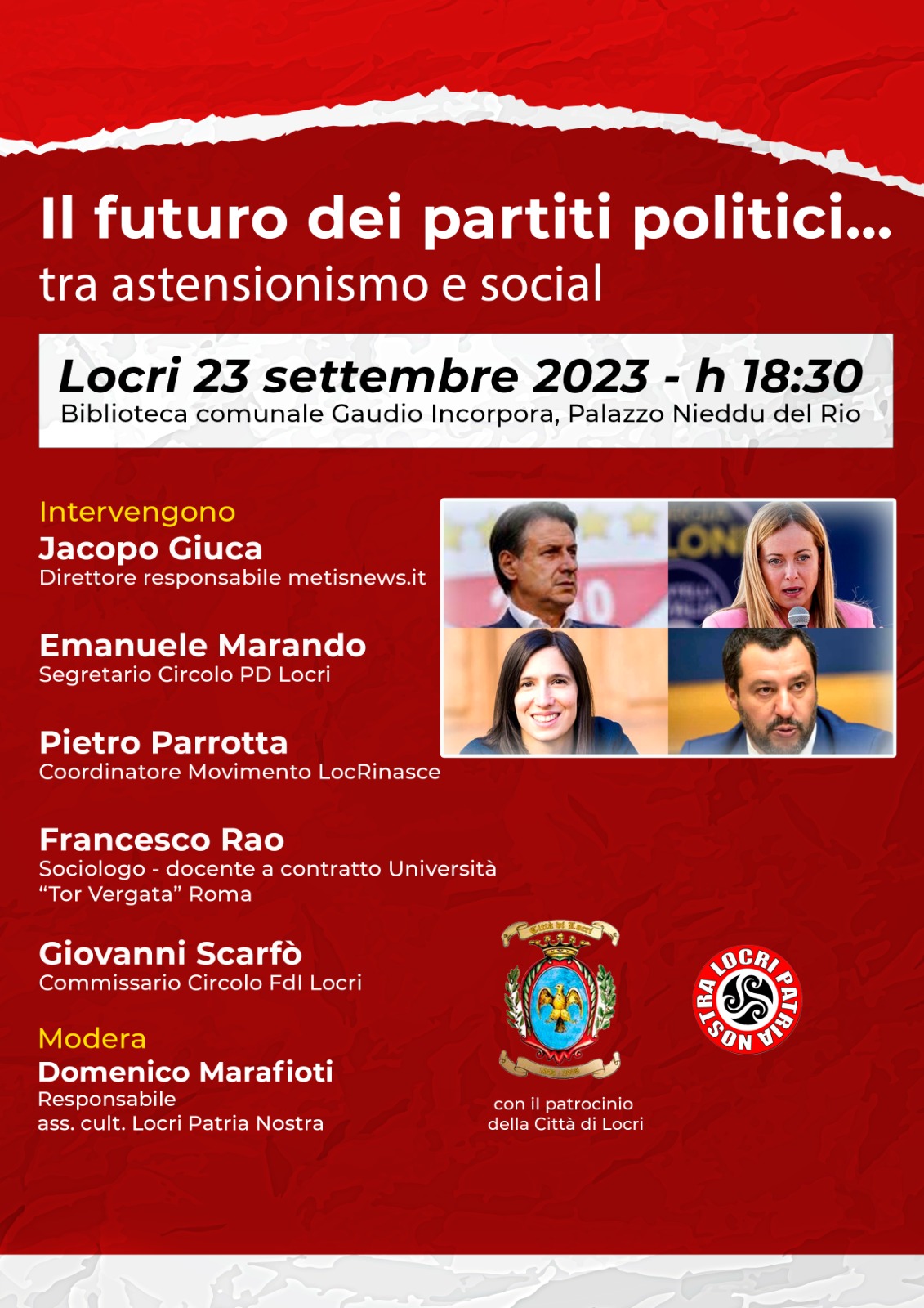 IL FUTURO DEI PARTITI POLITICI