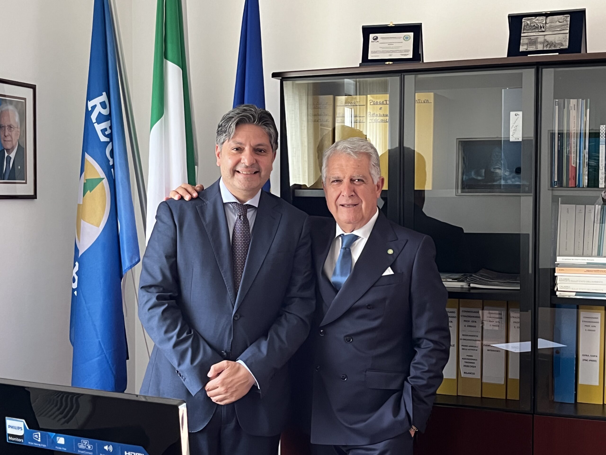 Insieme al Generale Emilio ERRIGO